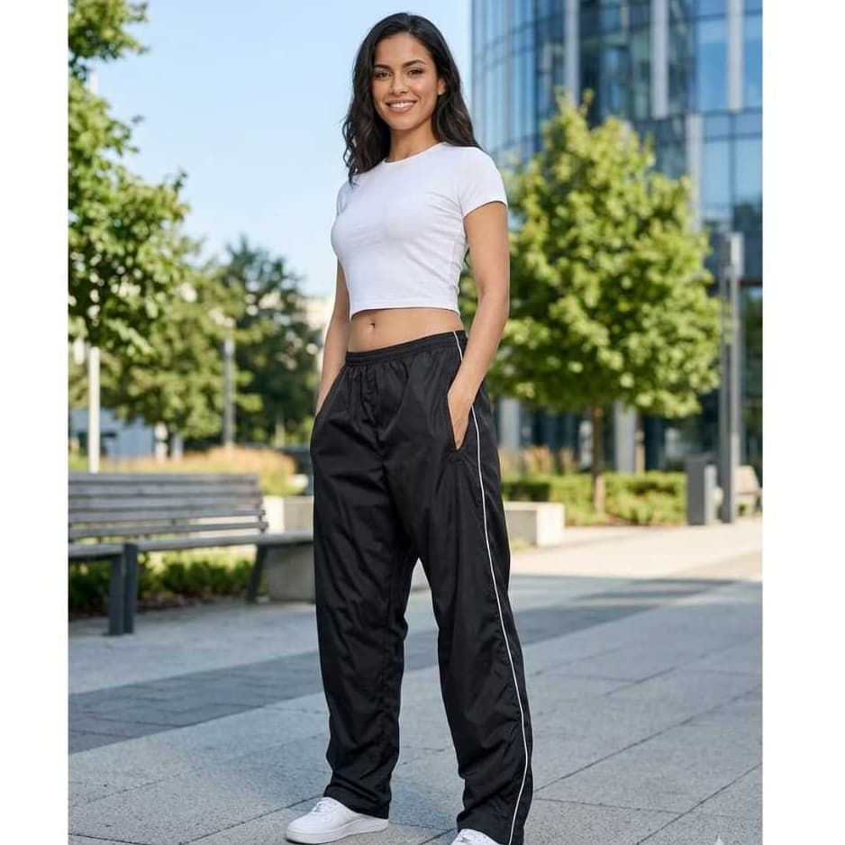 Calça Tactel Tendencia Feminina Moda Streatwear Sk8 estilo e conforto