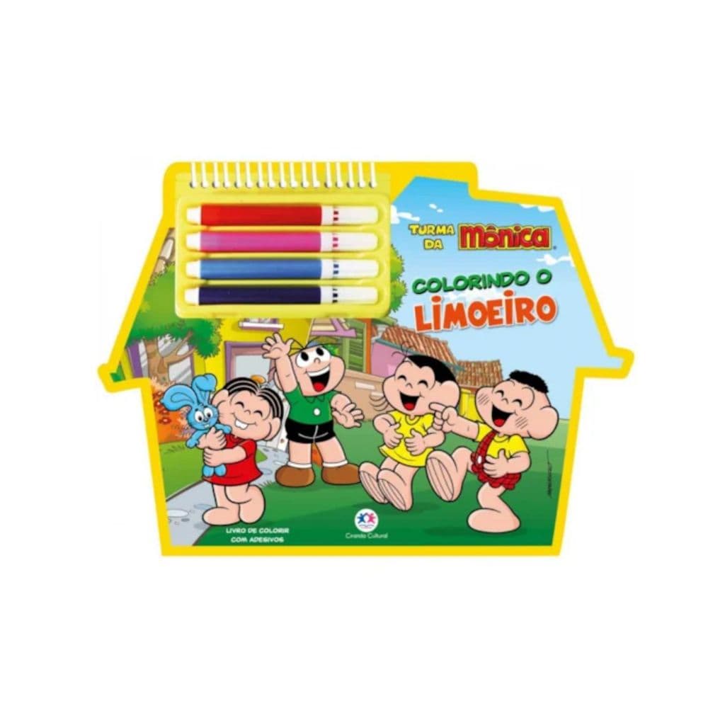 TURMA DA MONICA - COLORINDO O LIMOEIRO