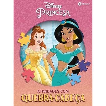 LIVRO DE HISTORIAS, ATIVIDADES E QUEBRA -CABECAS Princesas