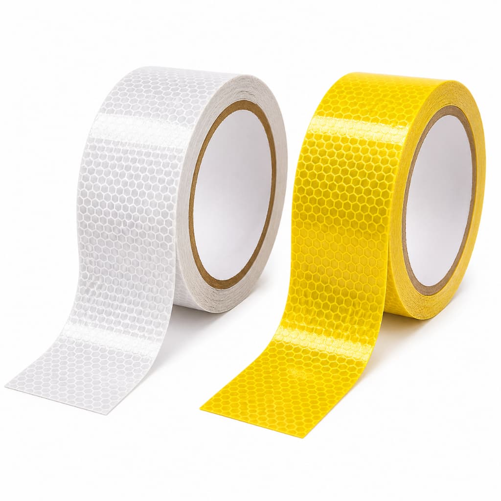 Fita Refletiva Adesiva Forte Uso Externo Interno Alta Reflexão