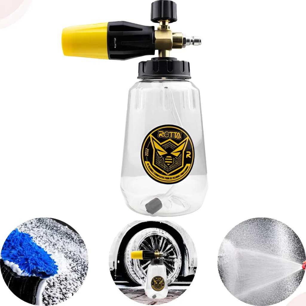 Canhão De Espuma Snow Foam 360 Com Engate Rápido Rotta