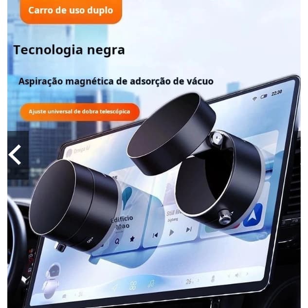 360 ° Rotação suporte para celular Magnético Ideal para Carro e Mesa Dobrável