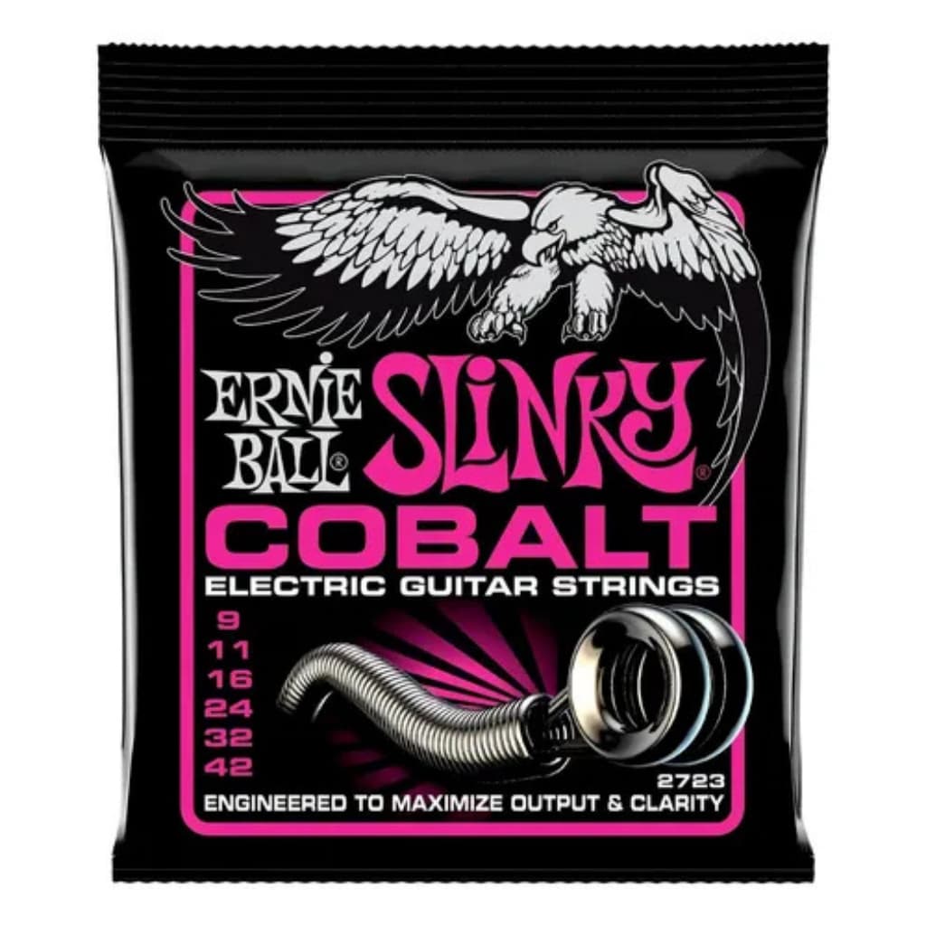 Encordoamento Ernie Ball Slinky Cobalt 09 42 - Usa 2723