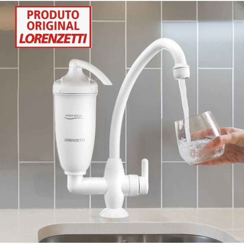 TORNEIRA COM PURIFICADOR ACQUA BELLA P/BANCADA Lorenzetti