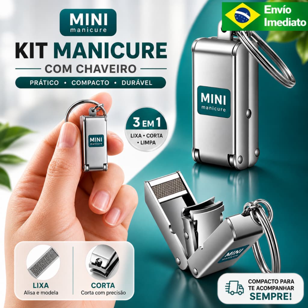 Mini Cortador De Unhas chaveiro , Com Função De Lixa De Unha Dobrável Requintado , Formato De Bagagem