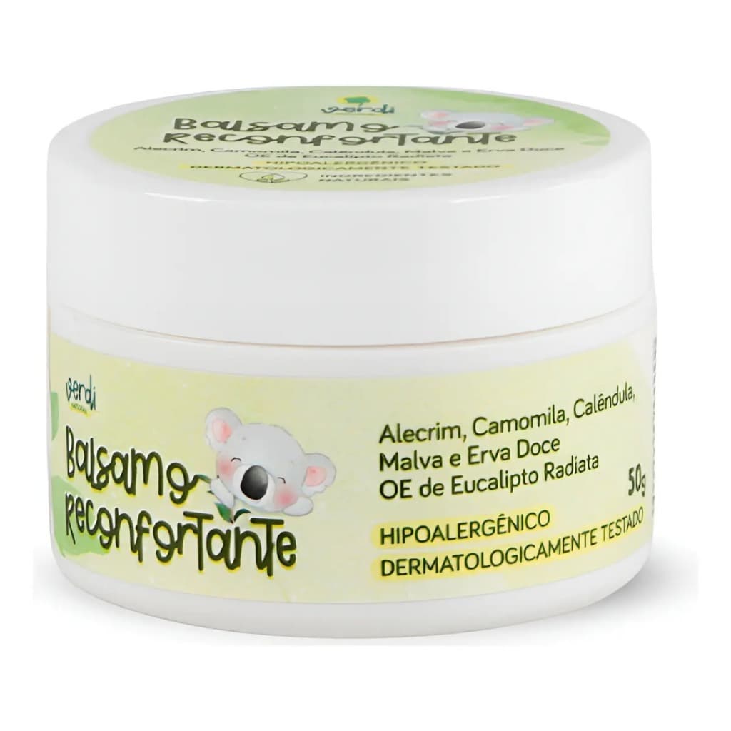 Bálsamo Reconfortante (alívio natural para desconforto nasal para bebê) - VERDI