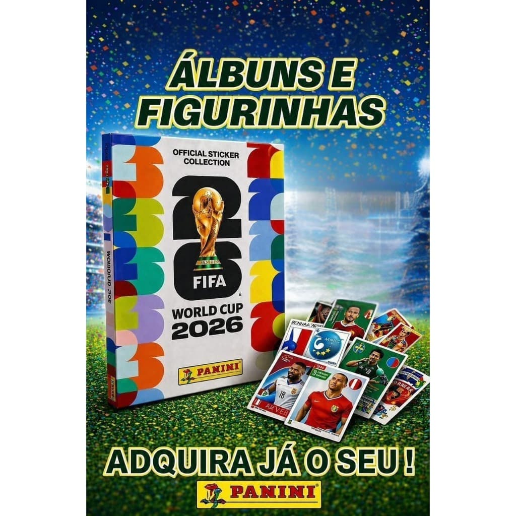 Álbum de Figurinhas Brochura Copa do Mundo Fifa 2026 - Oficial PRONTA ENTREGA