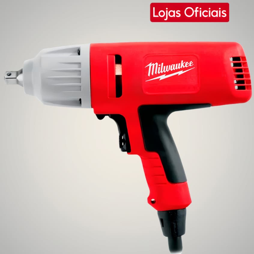 Chave De Impacto Elétrica Milwaukee 1/2 Pol 725W 400Nm 220V Pistola de Impacto - Achadinho