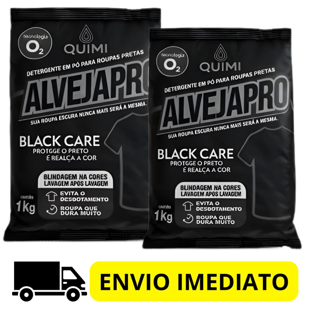 Percarbonato de Sódio 1kg/2kg Roupas Pretas  Limpa, Remove Manchas e Realça Cor Alvejapro quimivida