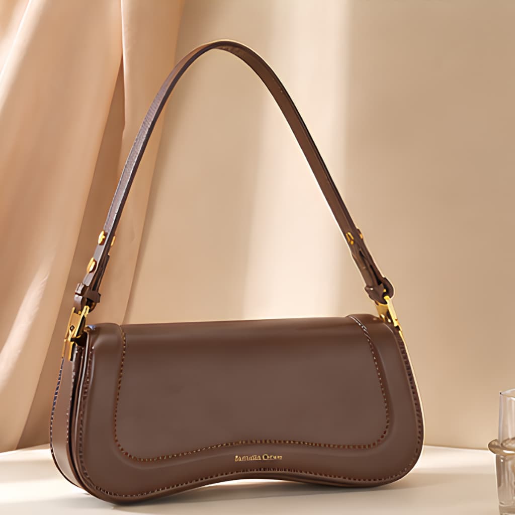 Bolsa Feminina Transversal Tiracolo Casual Pequena Elegante Dia a Dia Alça Ajustável Moderna Luxo