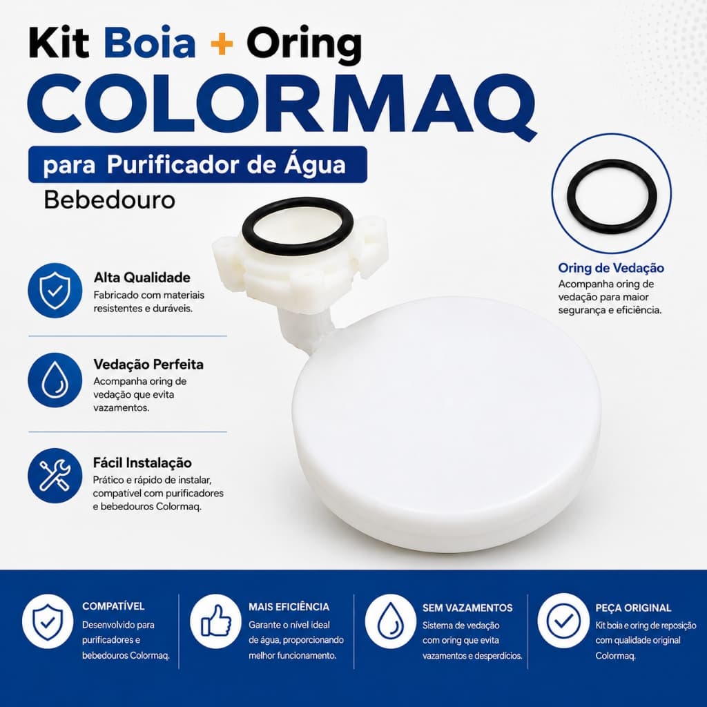 Boia Original Purificador Agua Colormaq Premium