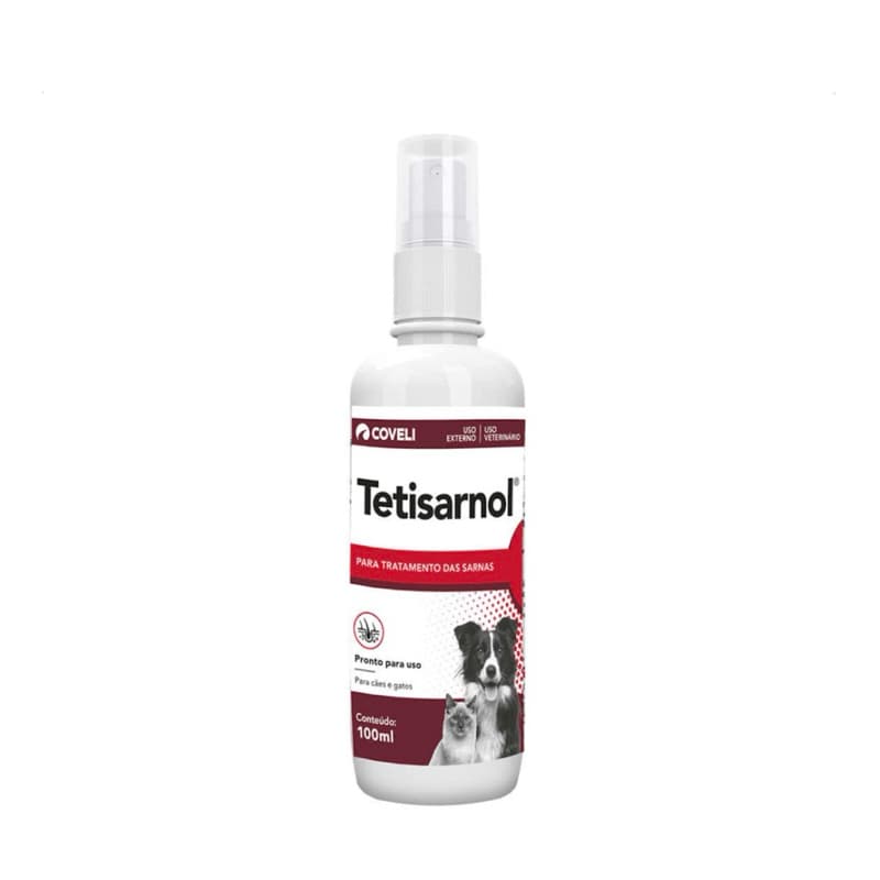 Tetisarnol Spray para Cães e Gatos 100 ml