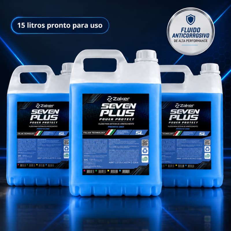 Aditivo Anticorrosivo Pronto Uso Automotivo Radiador Azul Proteção Limpeza Galão