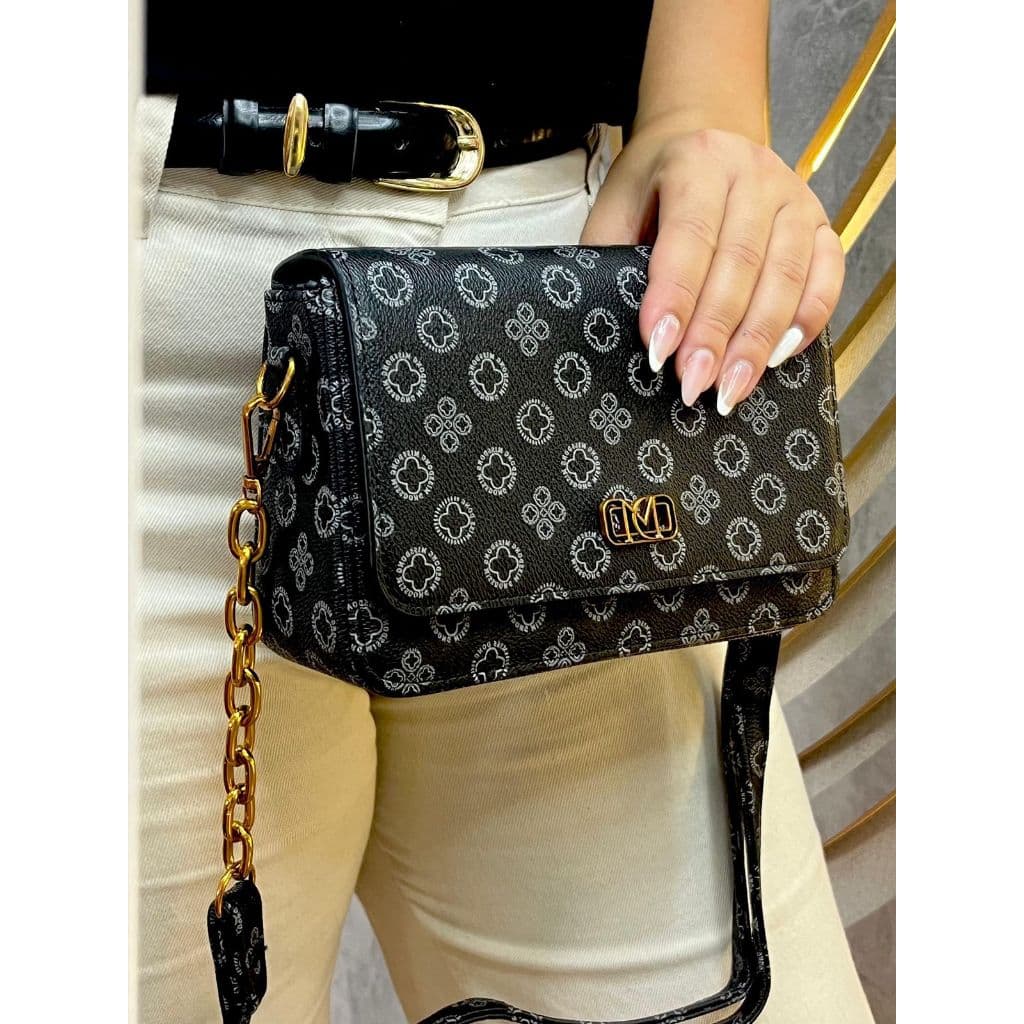 Bolsa Feminina Tiracolo Alça Transversal Estampa Luxuosa