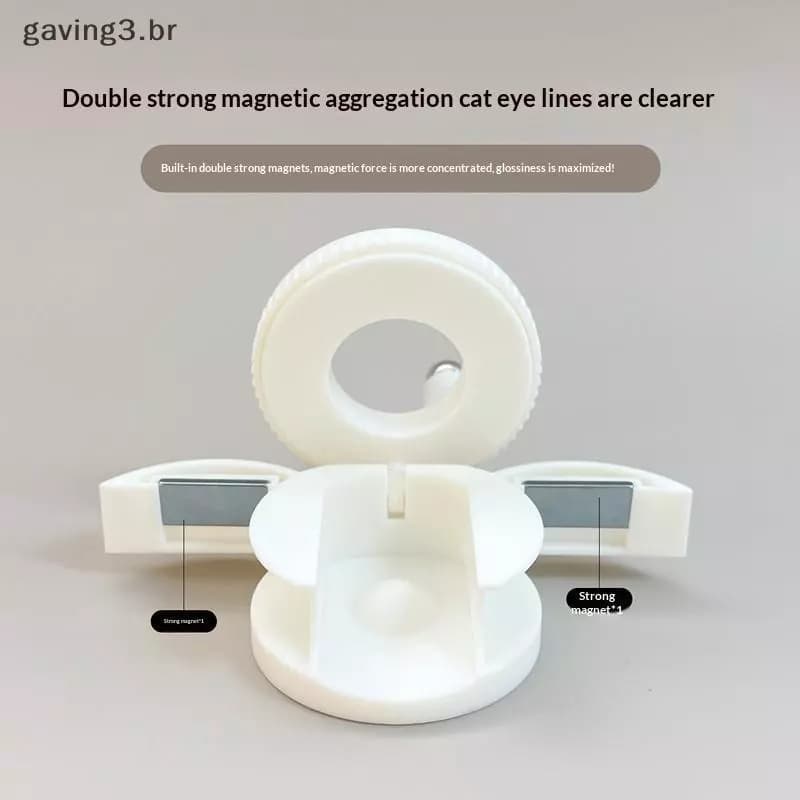 Ímã De Unha Olho De Gato DIY Nail Art Sti Magnético Para Iniciantes Fácil Esmalte Em Gel Ferramenta De Efeito Má