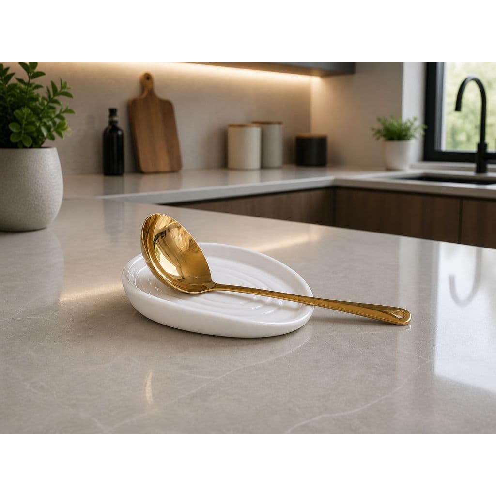 Descanso Oval de Cerâmica – Elegância e Praticidade para sua Mesa