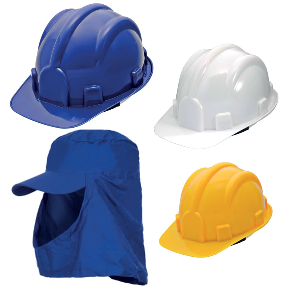 KIT EPI CAPACETE DE SEGURANÇA + TOUCA ÁRABE BRIM – PROTEÇÃO COMPLETA PARA OBRA E USO INDUSTRIAL