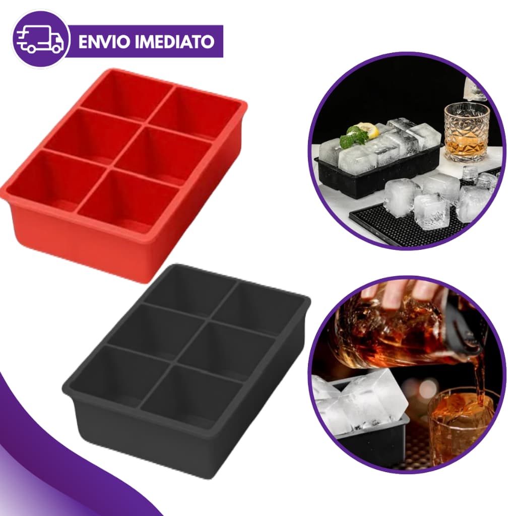 Forma de Gelo Silicone Grande Drinks Whisky Gin Coquetel Cerveja Refrigerante Reutilizável Fácil Desenformar Bar Man Bat