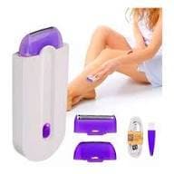 Depiladora Recarregável USB Facial e Corporal Completa C/ Acessórios Máquina de Barbear e Aparar Pelos