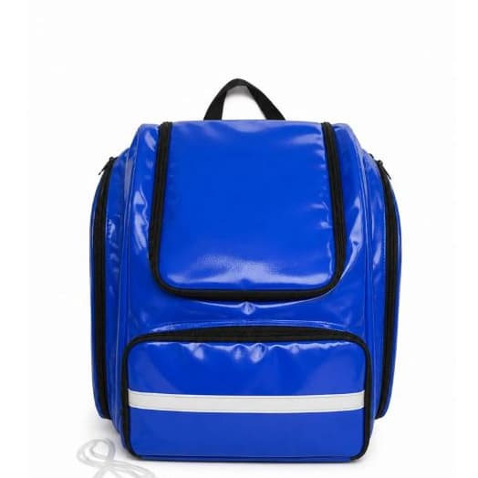 BAG 99FOOD TECIDO BAGUM AZUL PARA MOTOBOY ENTREGA MOTO BICICLETA MOTO PRENDE NO BAÚ