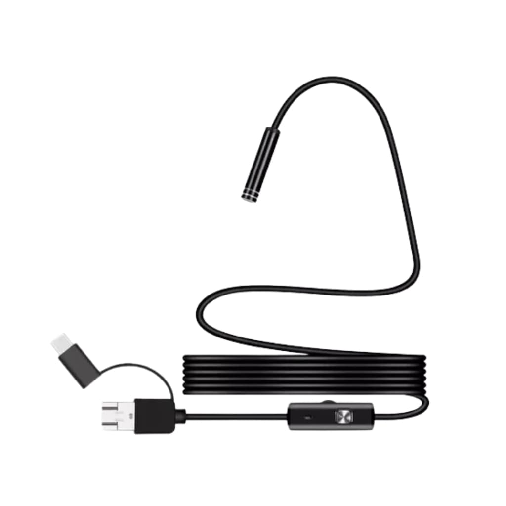 Câmera Sonda Endoscópica Oberon OR-MI800/2M V8 e Tipo-C