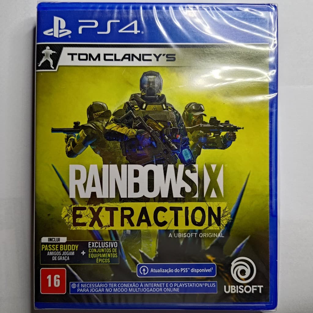 Rainbow Six Extraction (Mídia Física) PS4