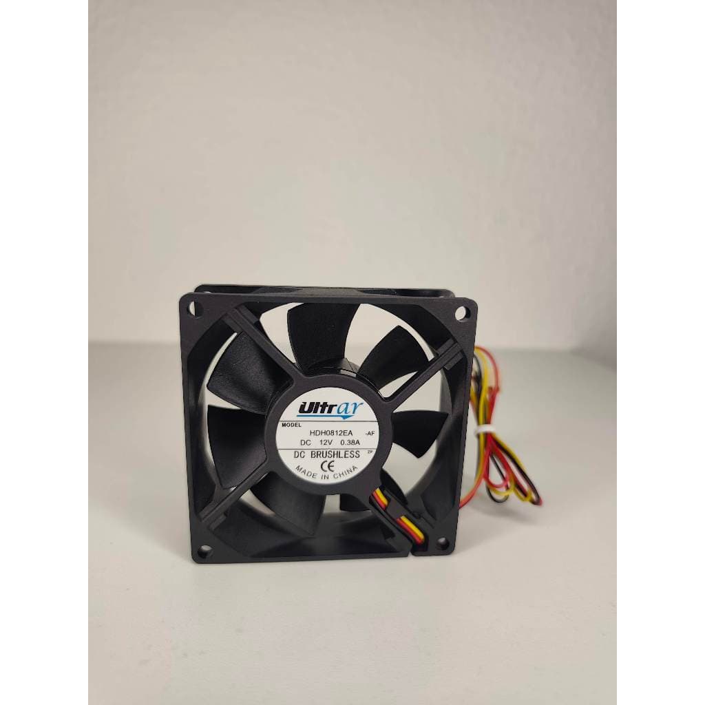 Micro ventilador Fan Cooler 80x80x25mm 4000 Rpm  12v 0.38a Ultrar Dc Alta Rotação