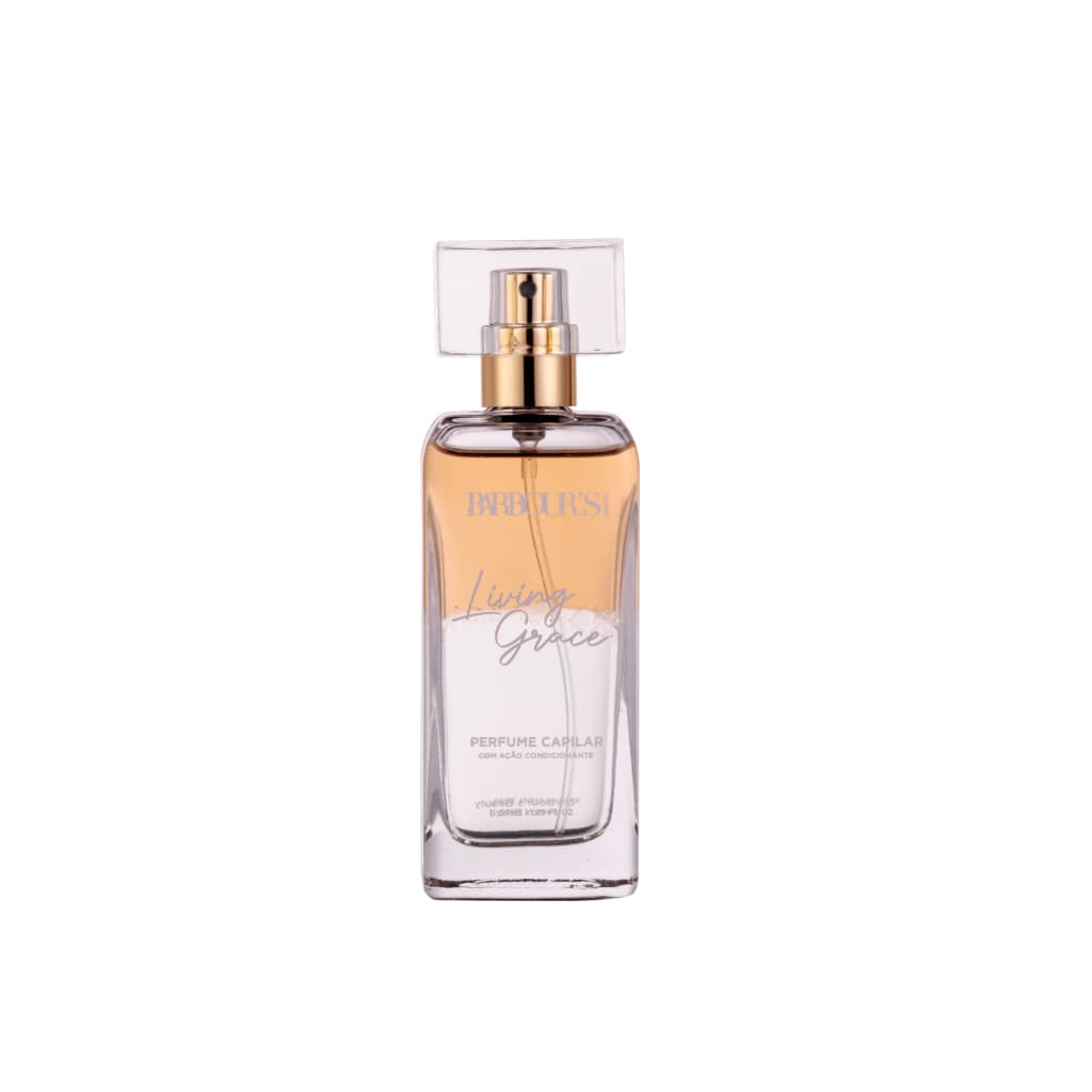Perfume Capilar Living Grace Barbour's Beauty 50ml Finalizador Termoativo