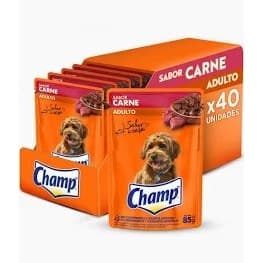 CHAMP SACHE CARNE ADULTO 85G IRRESISTIVEL UNIDADE