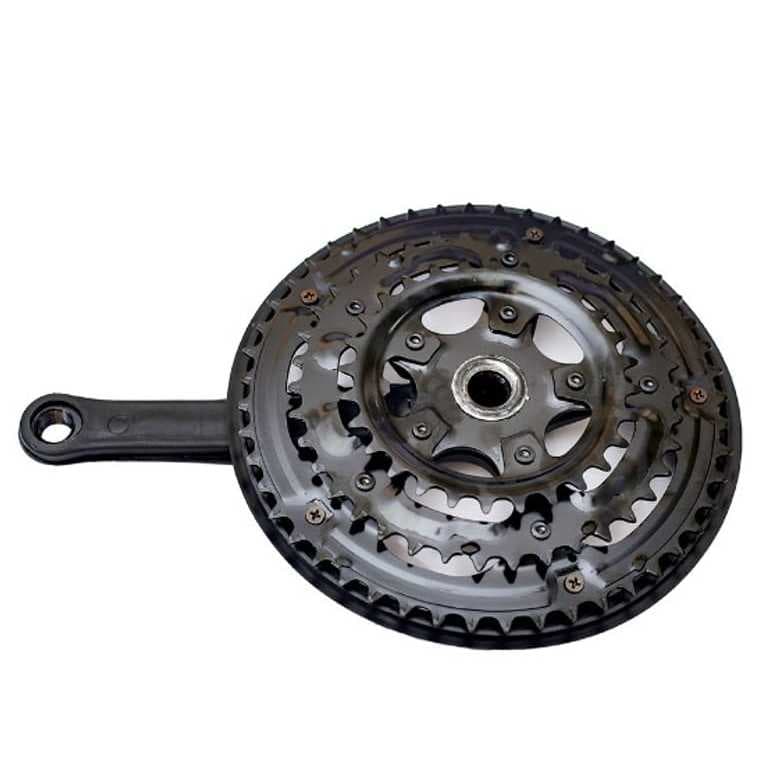 Pedivela Bicicleta Gta Em Aço 170mm 28/38/48 Indexado Mtb 7v 8v