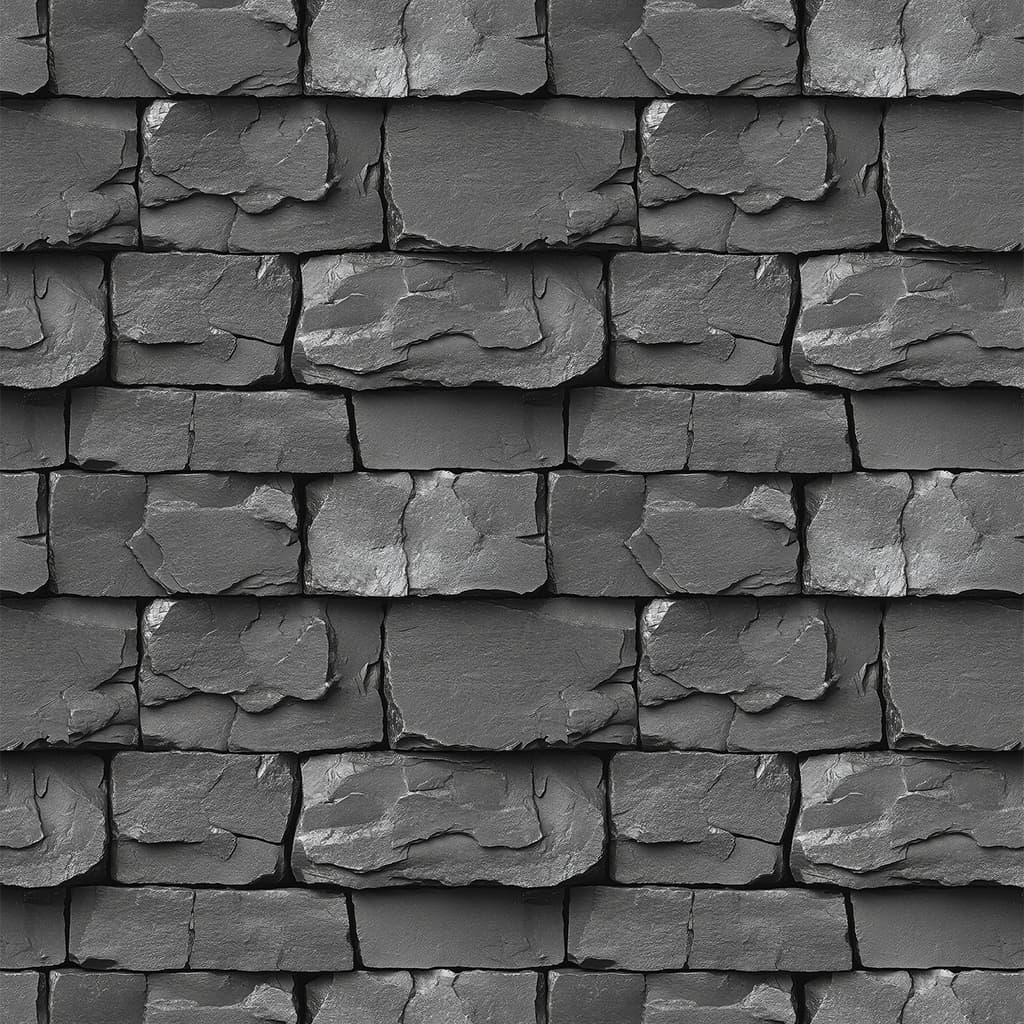 Papel de Parede Autocolante Stone Pedras Modernas 5 Metros
