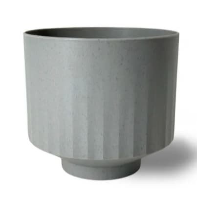 San 3 Pote 10 Canelado - Vaso Decorativo