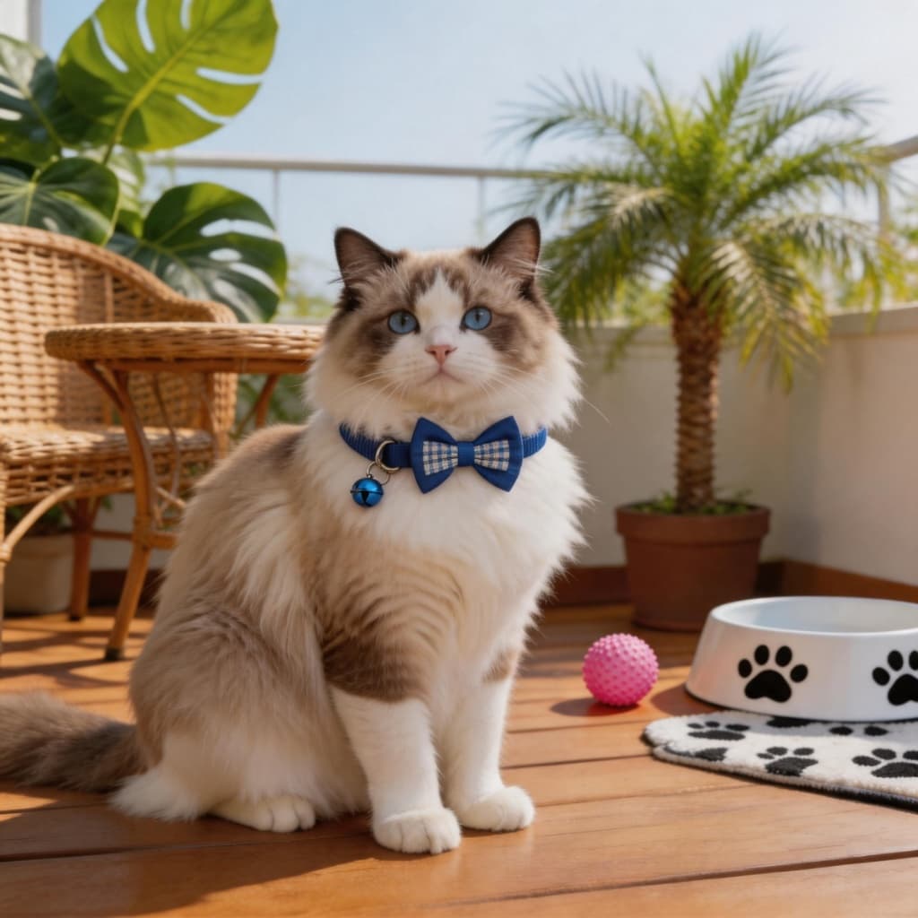 Coleira Ajustável para Gatos com Laço Quadriculado e Pingente – Nylon para Porte Pequeno e Médio | Pronta entrega