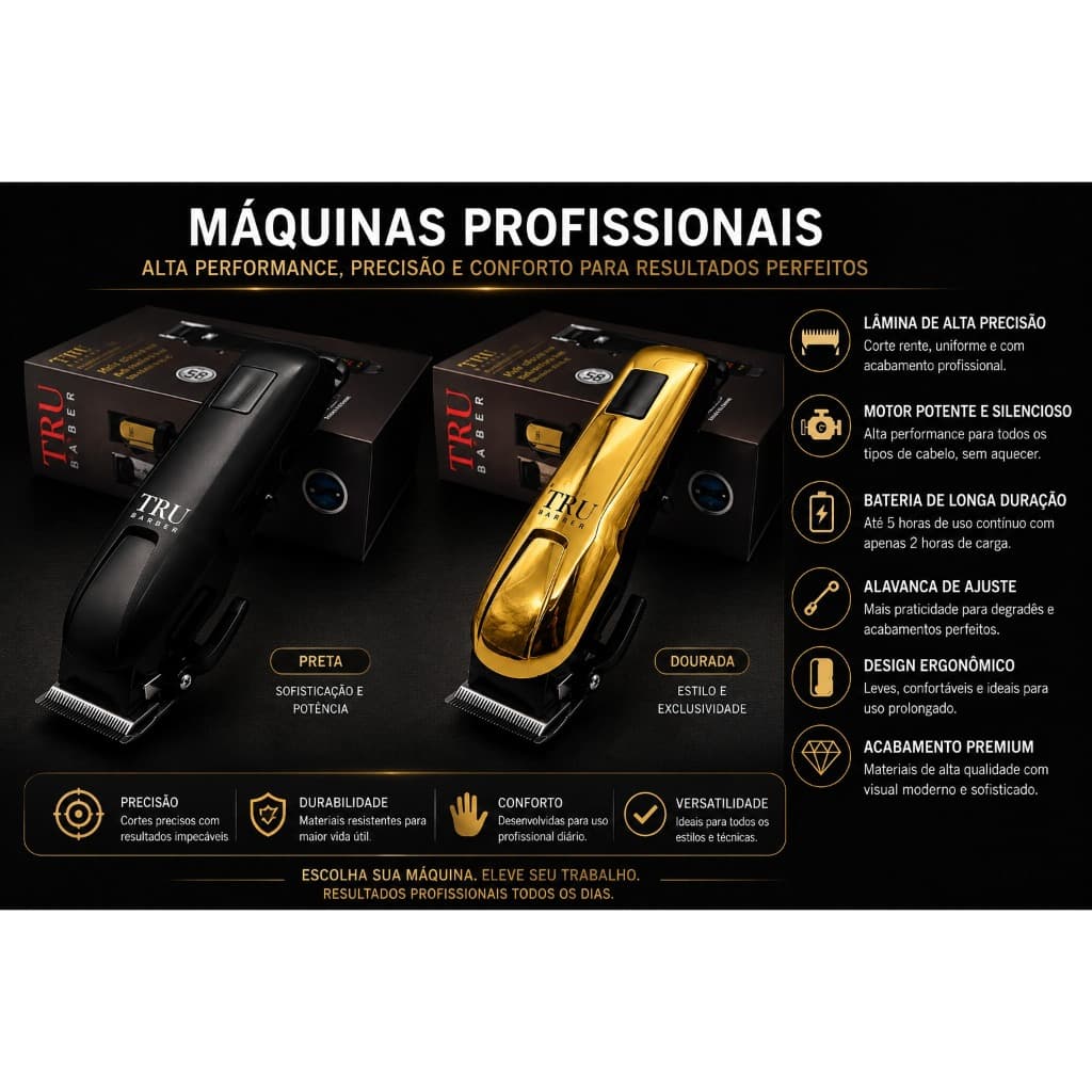 Máquina Para Corte Profissional Lâmina De Titânio