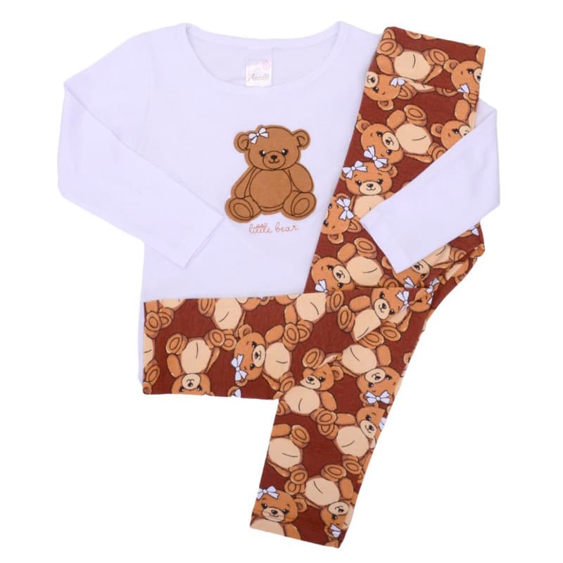 Conjunto Feminino Infantil Meia Estação