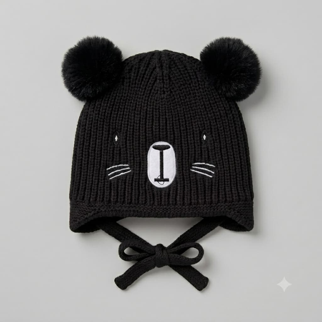 Gorro Touca De Inverno Infantil C/ Forro Peluciada Quentinha