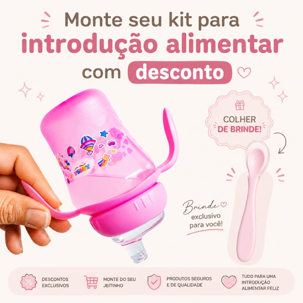 Copo Para Bebê Bico Silicone Anti-Vazamento