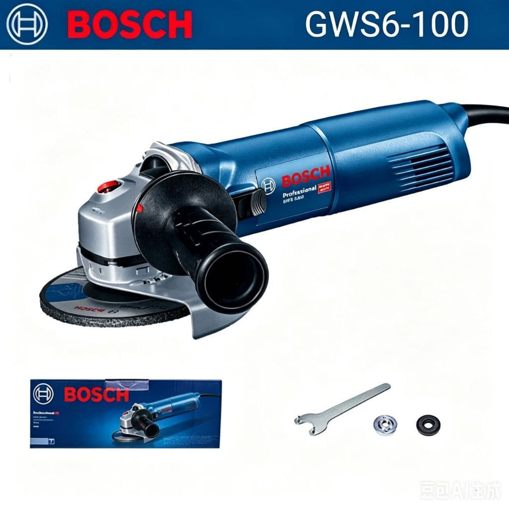 Bosch Original Esmerilhadeira e Lixadeira Angular Elétrica 1000w - 11000rpm