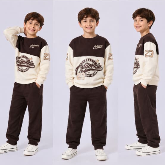 Conjunto Infantil Menino de Frio Estiloso Conjunto Infantil Masculino 4 a 12 Conjunto Inverno Menino