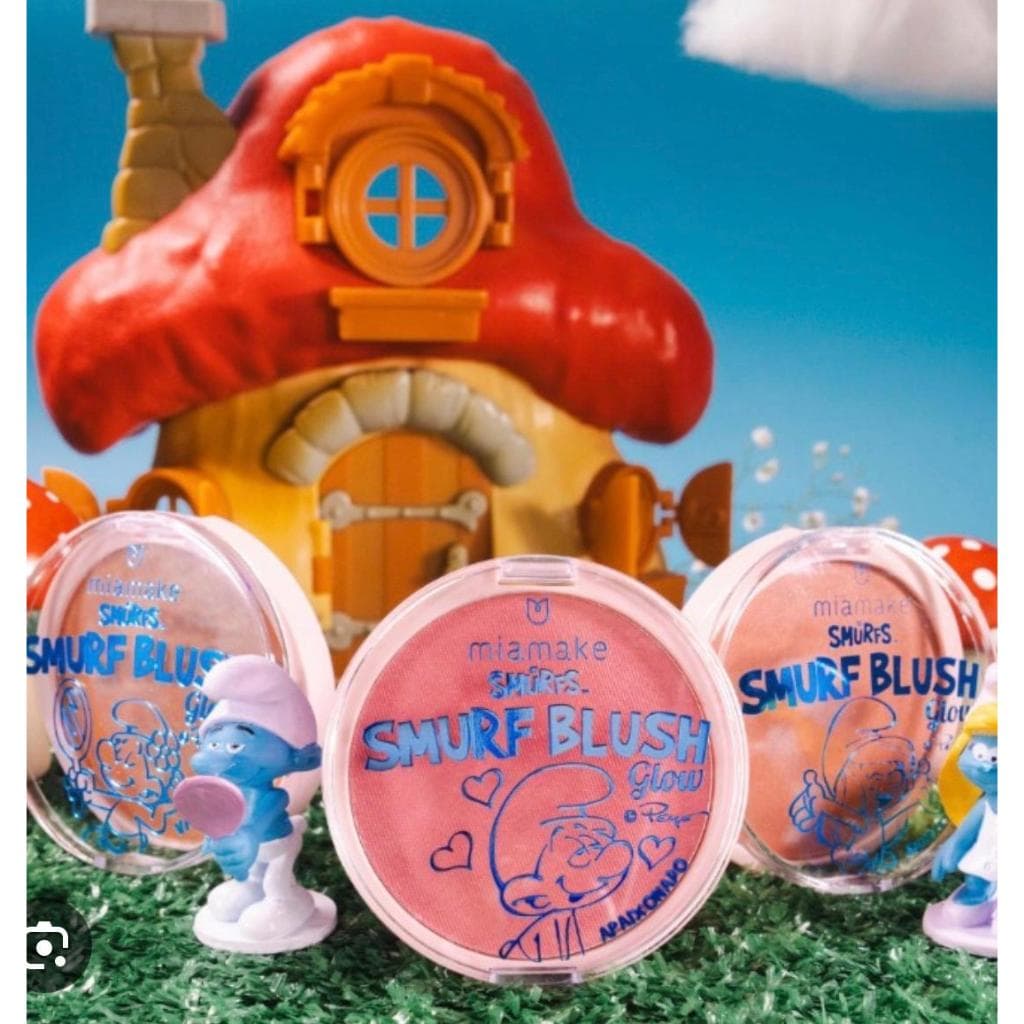 Blush Smurf da Mia Make 3 tonalidades