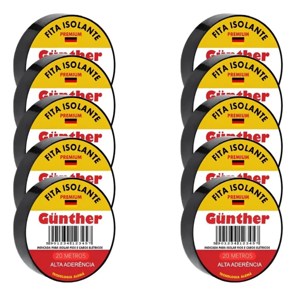FITA ISOLANTE GUNTHER 20 METROS.