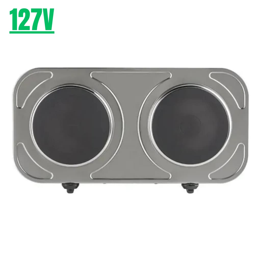 FOGAO ELETRICO DE MESA AGRATTO FM-01 110V 2000W 2 PRATOS