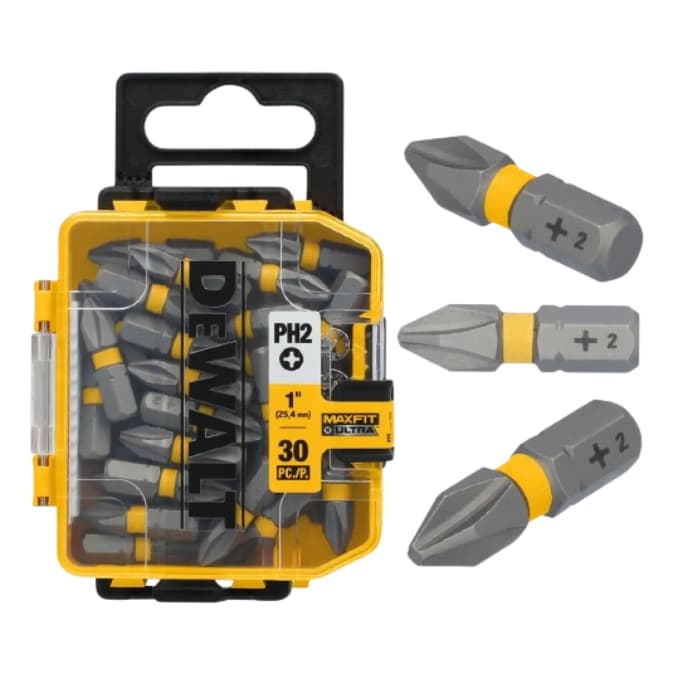 Kit Pontas Bits Dewalt MaxFit 30 Peças DWA1PH2UMF30