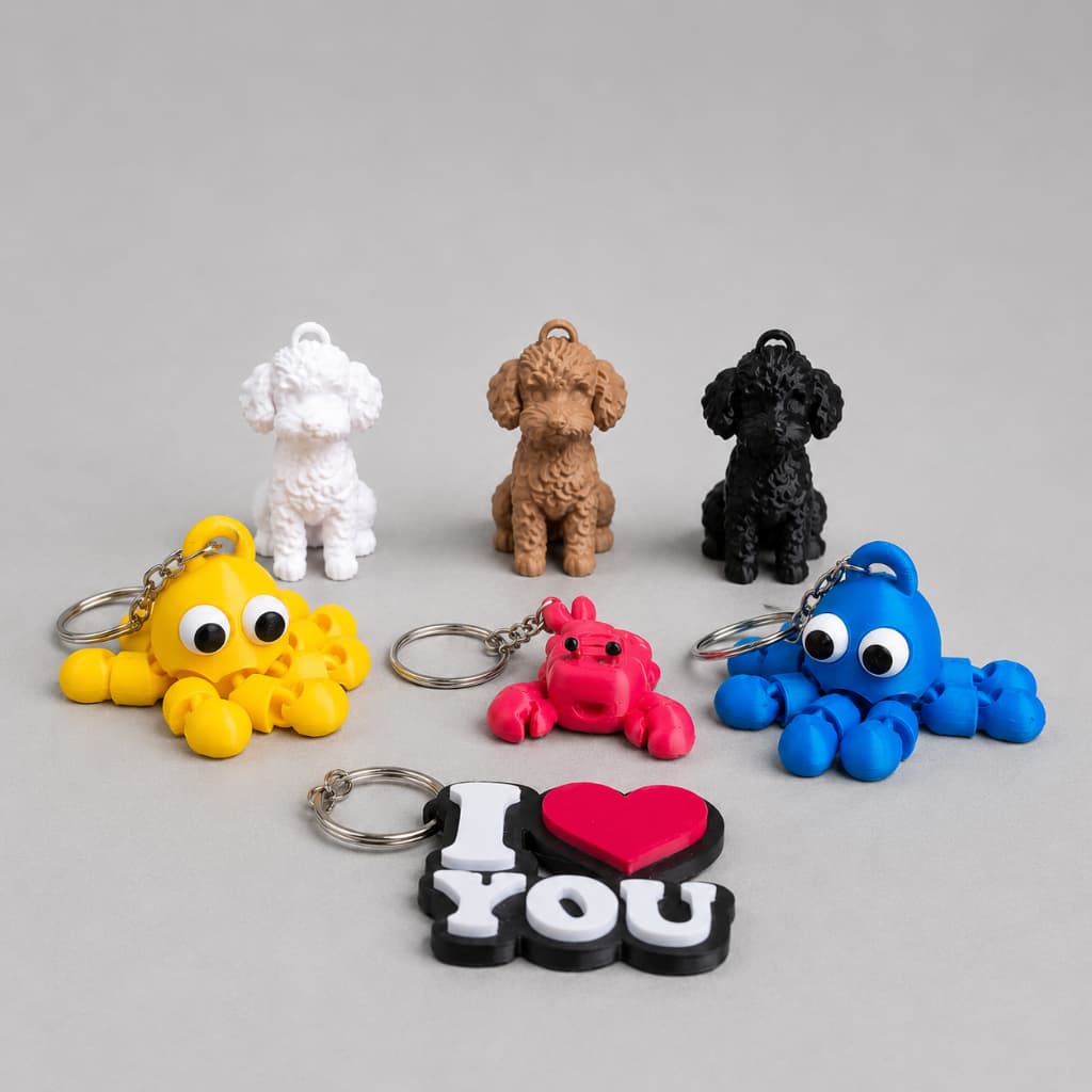 Chaveiro decorativo surpresa | Item para mochilas e bolsas | Animais engraçados