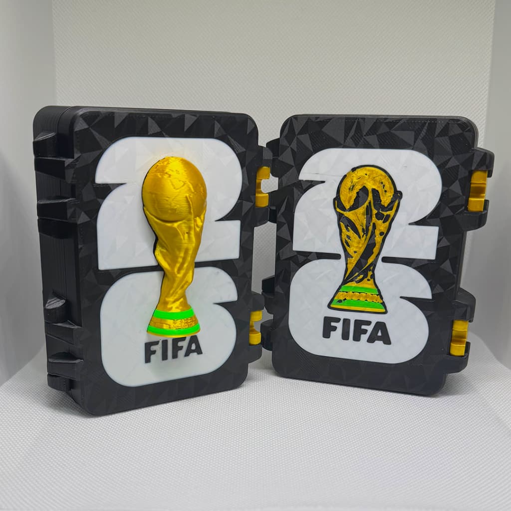 Porta Figurinhas Copa Organizador de Figurinhas Caixa Colecionador  com Divisórias