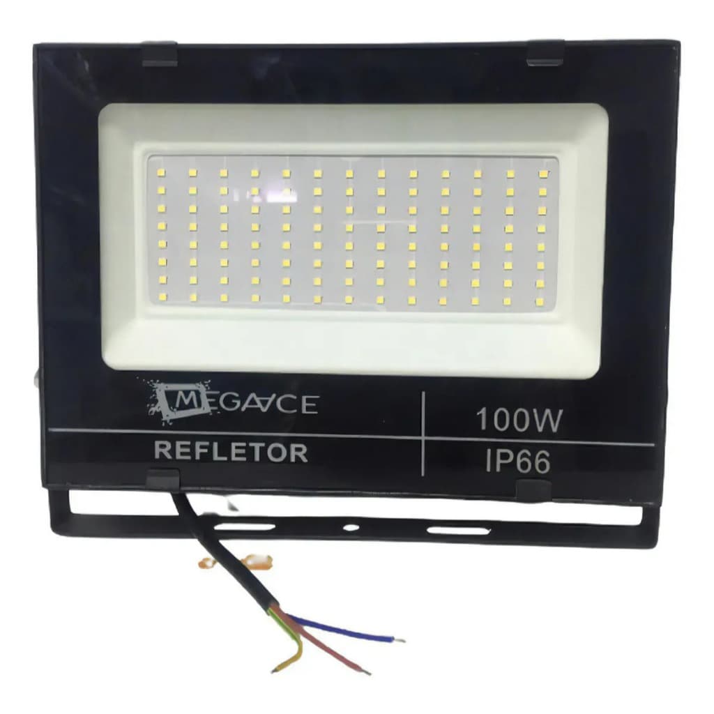 MGC Foco LED SMD de 100 W, luz blanca, foco Ip66