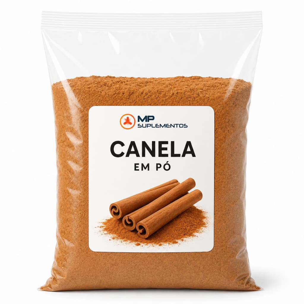 Canela em Pó 500g Pura Natural Premium Sem Glúten Sem Açúcar Qualidade Superior