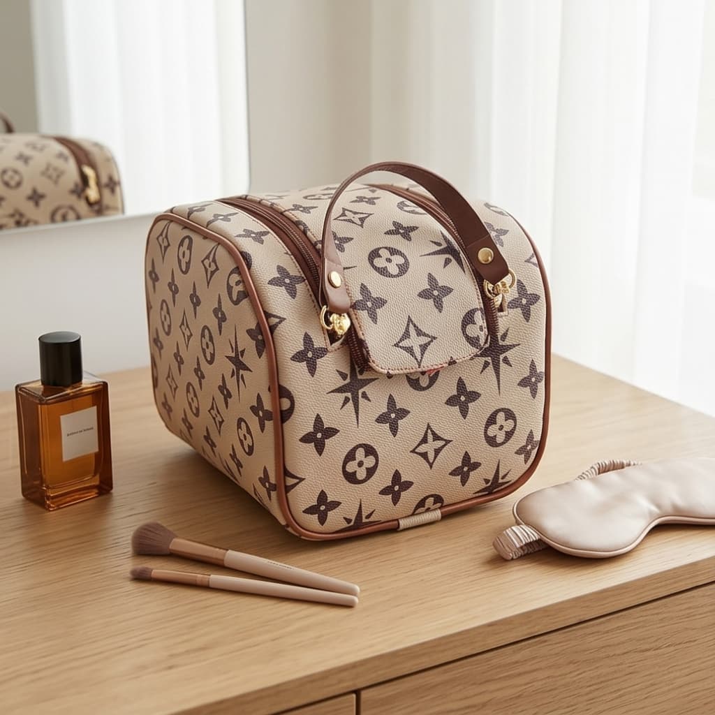 Necessaire Box Grande Organizadora De Viagem Mala Bolsa