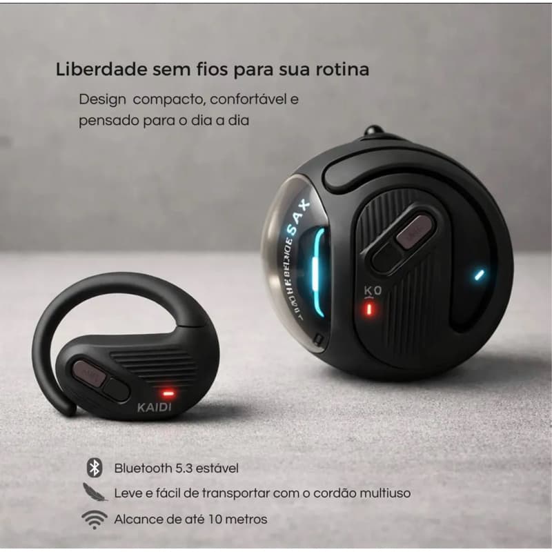 Fone de Ouvido Bluetooth KAIDI KD-799