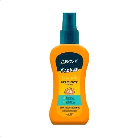Repelente de Insetos Above Protect Spray 200ml Dermatologicamente Testado